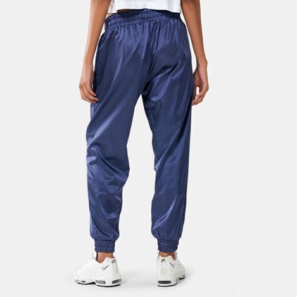 NIKE AIR Satin Court Jogger Pants Purple/Blue Women’s Size XS - Picture 2 of 12